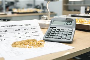 计件工资管理系统怎么用？首饰工厂工资自动结算实操